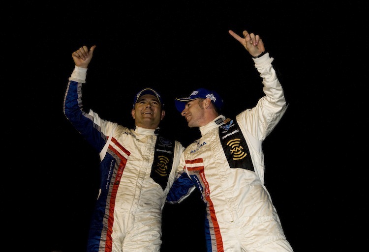 Bild aus besseren Tagen: De Ferran und Pagenaud