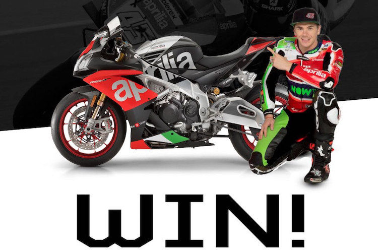 Diese Aprilia RSV4 RF im Scott-Redding-Design gibt's zu gewinnen