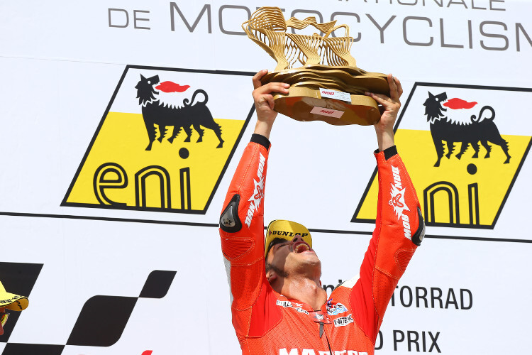 Sachsenring 2013: Torres feierte seinen ersten und einzigen GP-Sieg