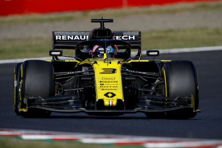 Daniel Ricciardo in Suzuka