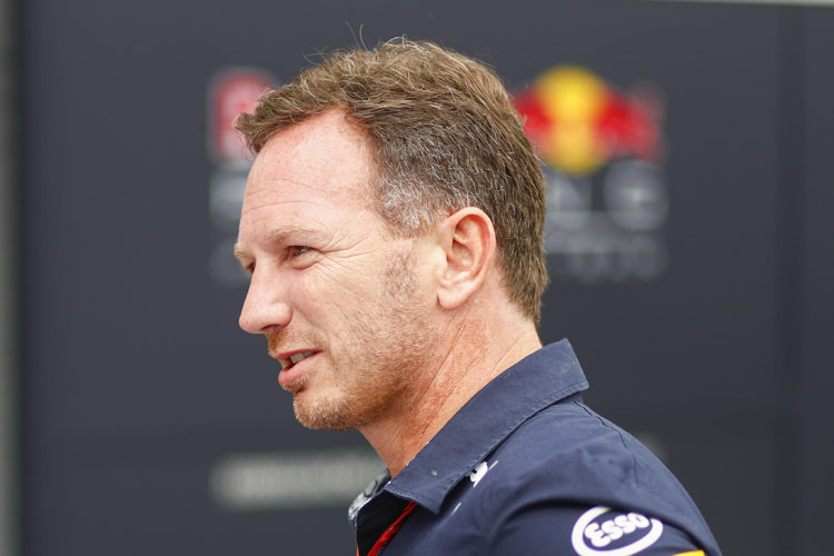 Red Bull Racing-Teamchef Christian Horner