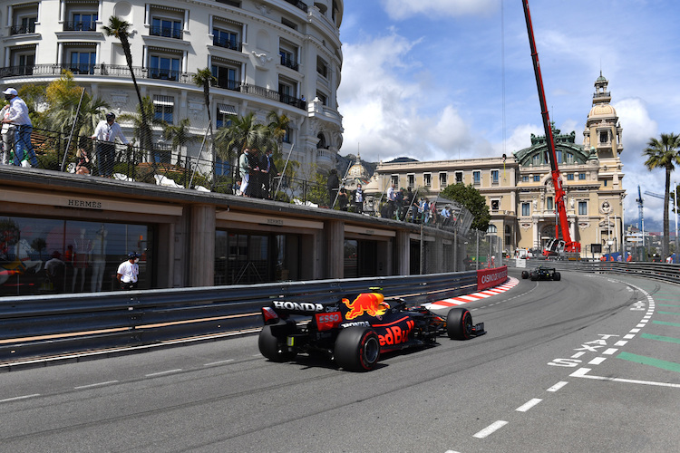 Sergio Pérez in Monaco