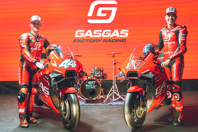 Das GASGAS-Duo Pol Espargaró (links) und Augusto Fernández