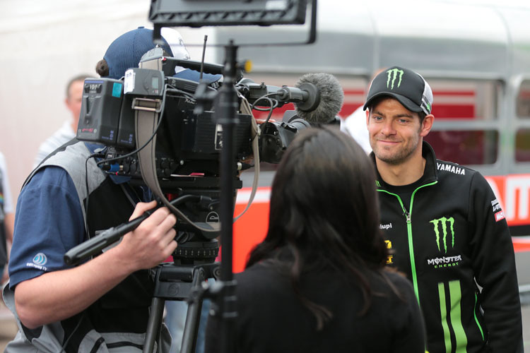 Das Interesse an Cal Crutchlow vor seinem Heim-GP in Silverstone ist gewaltig