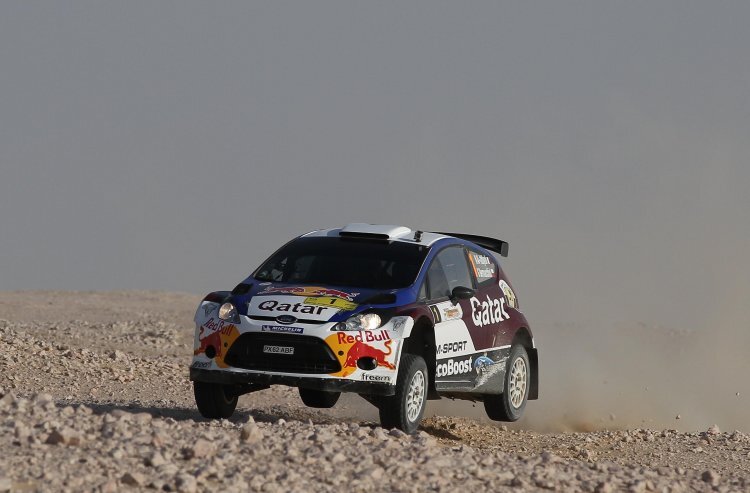 Nasser Al-Attiyah im Ford Fiesta RRC