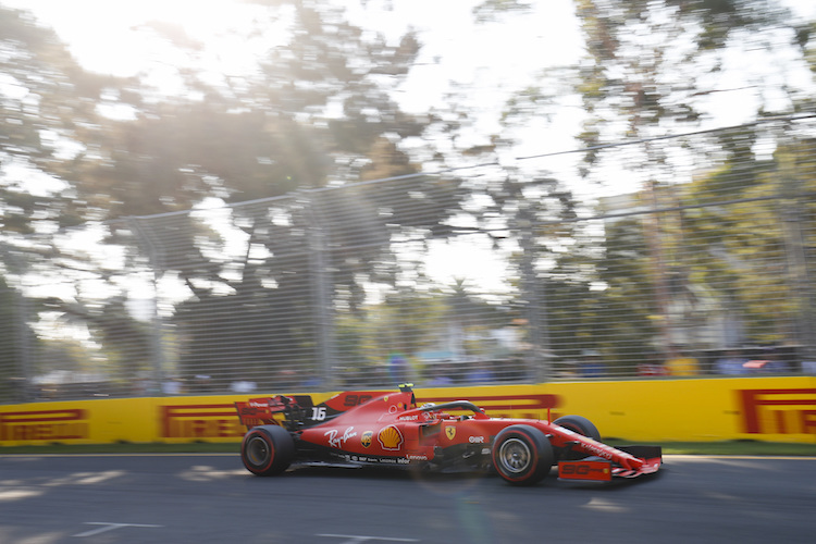 Charles Leclerc übte sich nach dem Melbourne-Qualifying in Selbstkritik