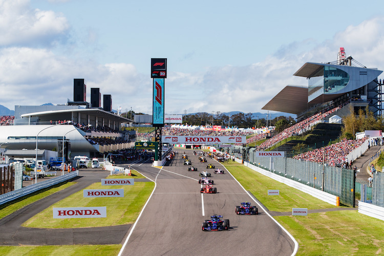 Pierre Gasly überholte Brendon Hartley beim Start