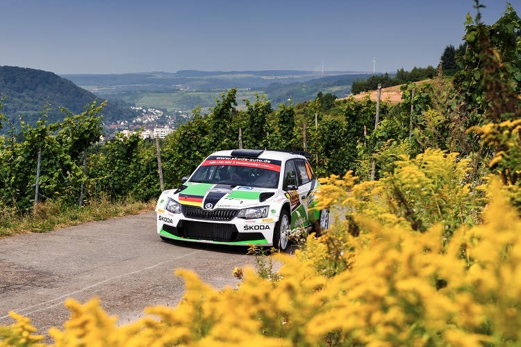 Fabian Kreim bei der ADAC Rallye Deutschland