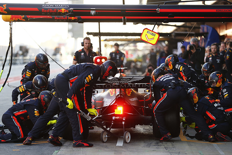 Max Verstappen in Barcelona