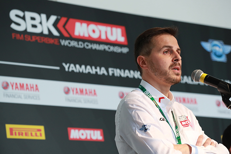 SBK Managing Director Daniel Carrera