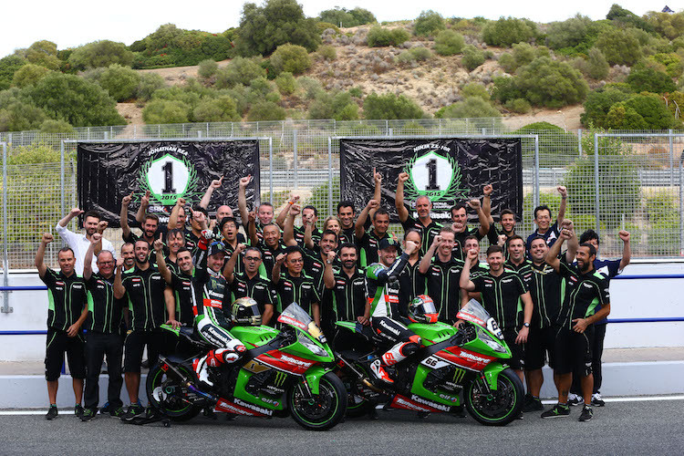 Kawasaki dominierte die Superbike-WM 2015 mit Fahrer- und Hersteller-Titel