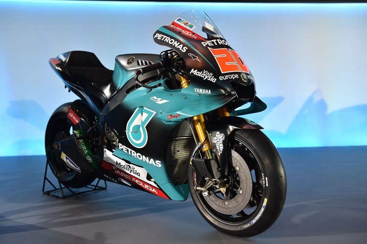 Die Petronas-Yamaha von Fabio Quartararo