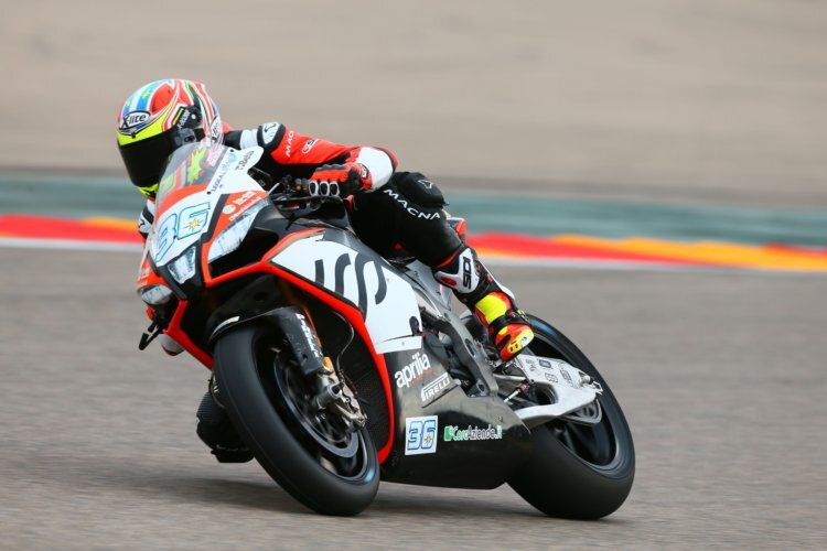 Leandro Mercado verkaufte sich im MotorLand Aragon ausgesprochen gut