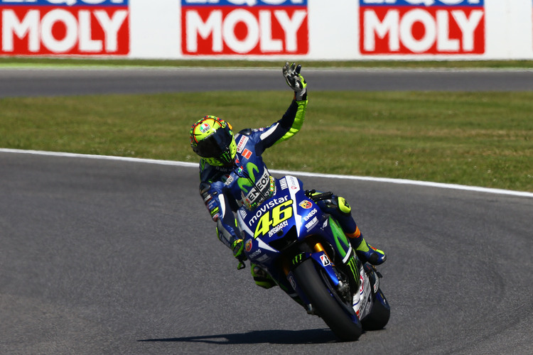 Valentino Rossi in Mugello