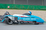 Michael Ouger (hier noch 2018 in Assen) stürzte in Most mit seinem neuen Beifahrer Sebastien Seret schwer