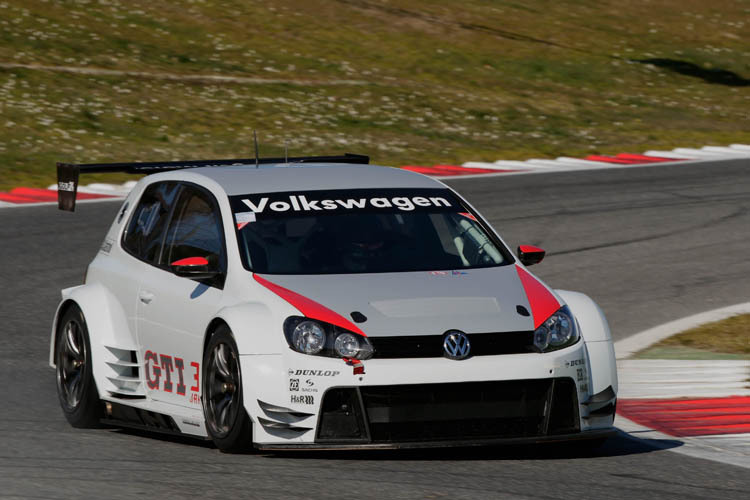 Nicht der erste, aber sicher der spektakulärste Golf GTI am Ring