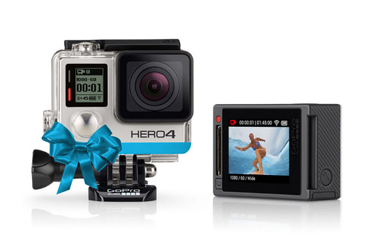 Gewinnen Sie eine GoPro HERO4 Silver Kamera