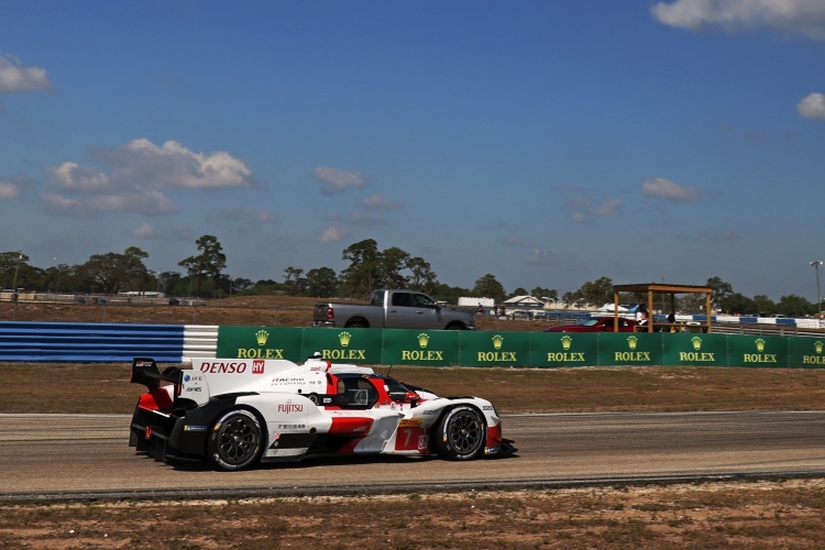 Der Toyota GR010 Hybrid in Sebring