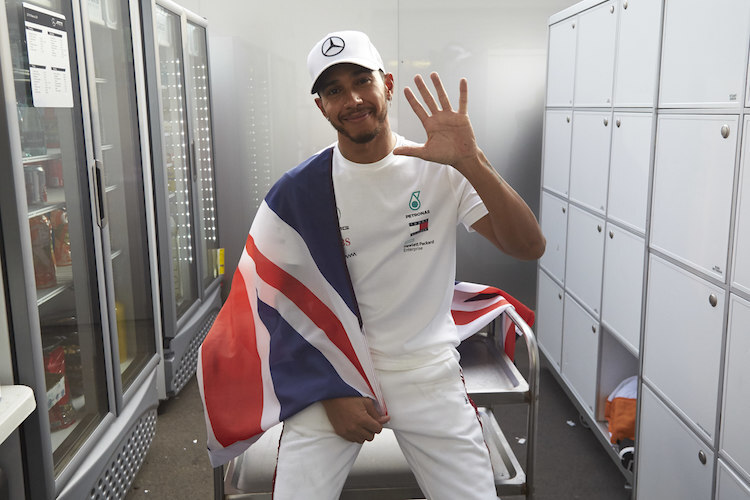 Lewis Hamilton hat sich seinen fünften WM-Titel mit harter Arbeit verdient