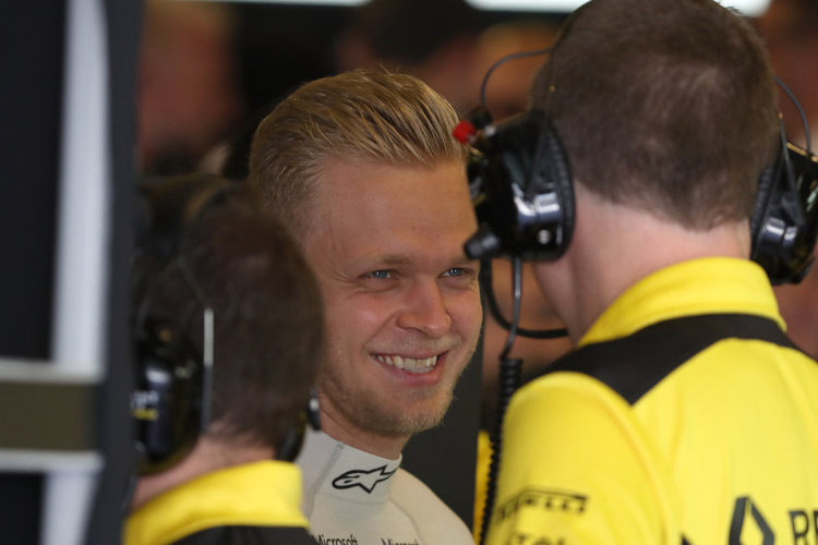 Kevin Magnussen muss bis zu den Vorsaison-Testfahrten drei Kilo Muskelmasse aufbauen