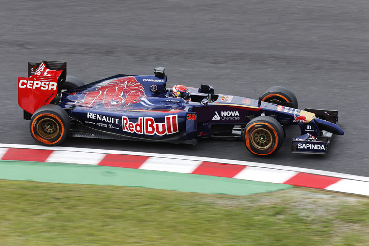Gelungenes Debüt: Max Verstappen im ersten freien Training zum Japan-GP