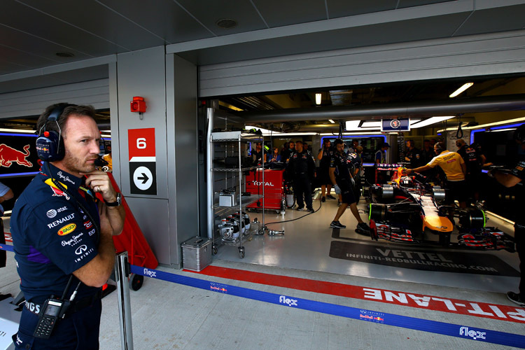 Red Bull Racing-Teamchef Christian Horner: ««Wir haben einige Änderungen vorgenommen, um die Fahrzeug-Abstimmung zu verbessern»