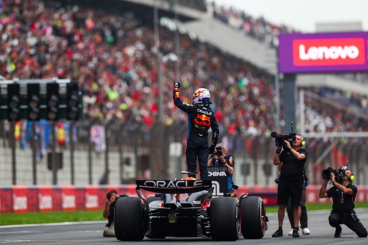 China-Vorjahressieger Max Verstappen