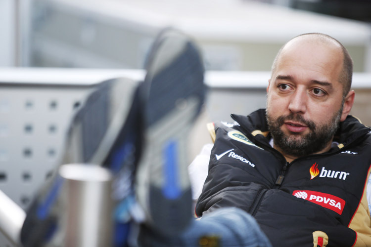 Gérard Lopez: «Die neuen Mercedes-Triebwerke werden den Unterschied machen, auch wenn man Renault nicht die ganze Schuld für die desaströse Saison 2014 geben kann»