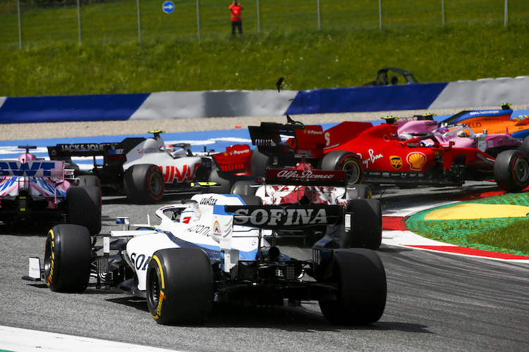 Das Rennen endete für Leclerc und Vettel bereits in Kurve 3