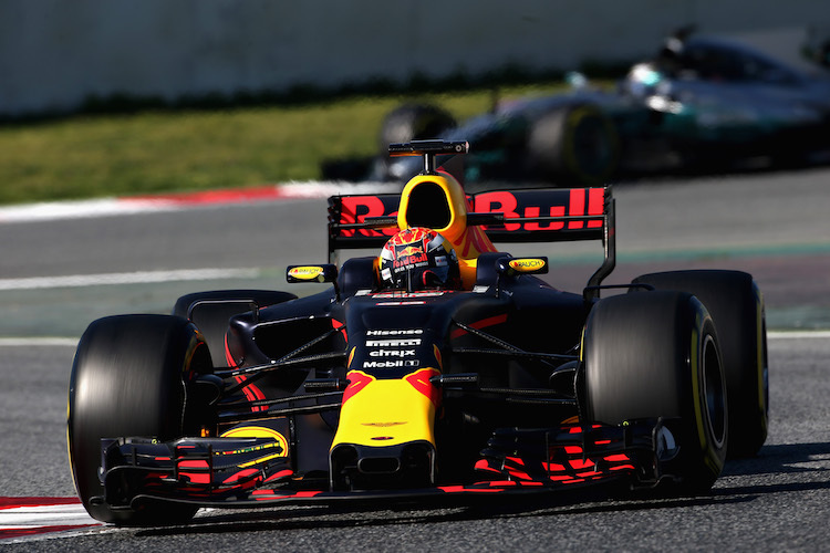 Max Verstappen in Barcelona