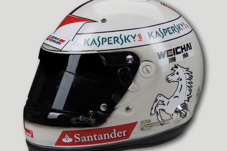 Der Vettel-Helm in Monaco 2015