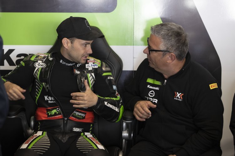 Leon Haslam und Lucio Pedercini