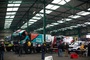 Reges Treiben bei der Abnahme in Le Havre