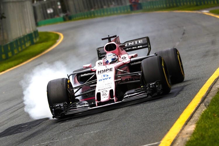 Force India kann es dank des starken Mercedes-Motors krachen lassen