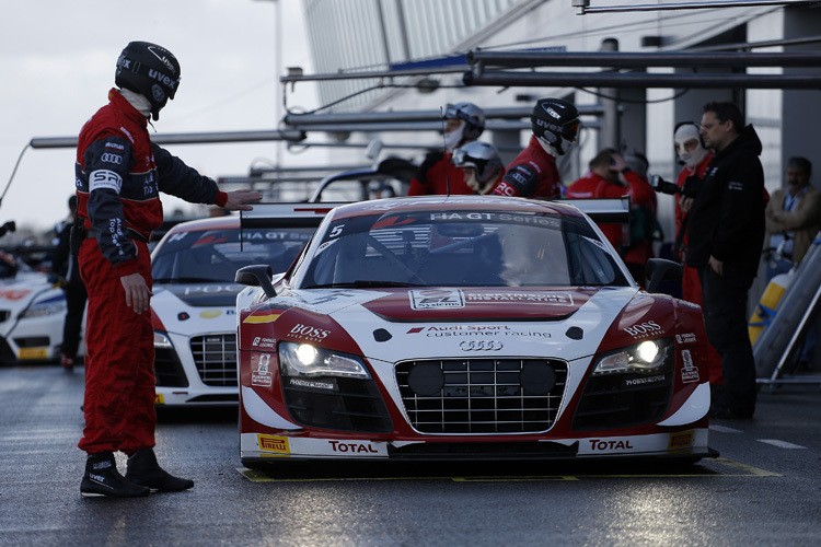 In Nogaro fahren die Audi nach Stand 2012