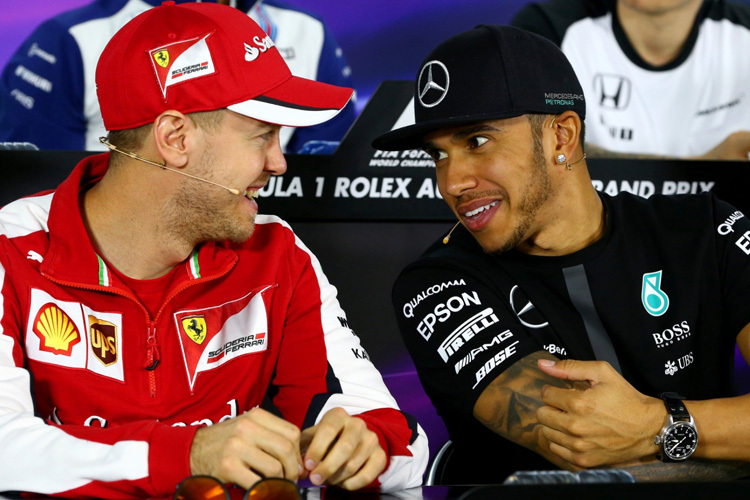 Auch Sebastian Vettel und Lewis Hamilton haben gesündigt