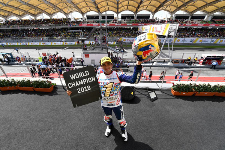 Weltmeister Jorge Martin steigt in die Moto2-WM auf und wechselt von Honda zu KTM