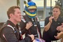 Teilen sich in Daytona einen Cadillac: (v.li.) Scott Dixon, Sebastien Bourdais und Renger van der Zande