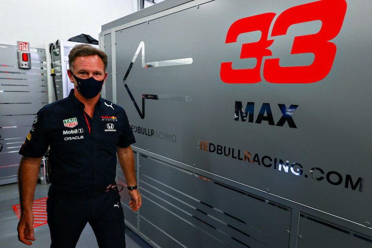Red Bull Racing-Teamchef Christian Horner 