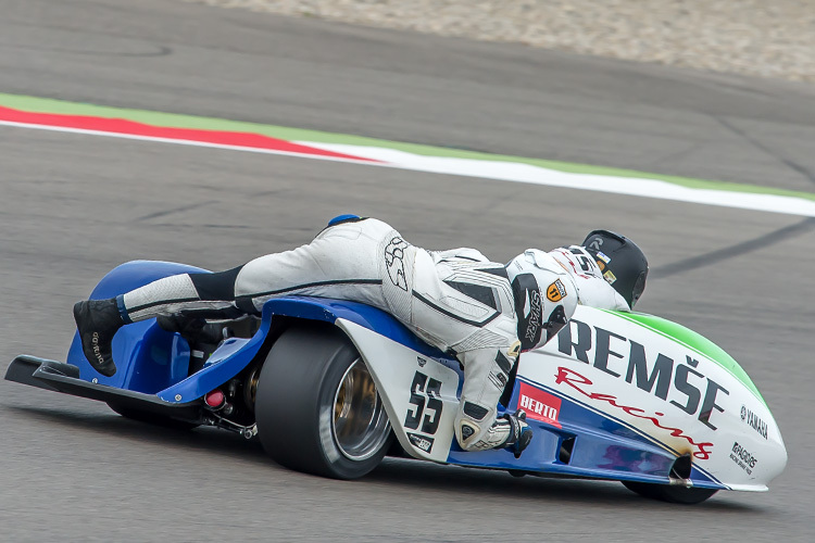 Janez Remše/Tom Bryant auf ihrer ARS Yamaha R6 in Assen