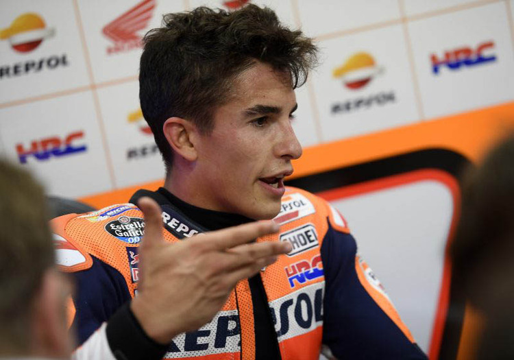 Marc Márquez testete nach einem Tag Pause in Misano