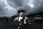 Da ist die Freude gross: Patrick Dempsey nach seinem Klassensieg in der FIA WEC in Fuji