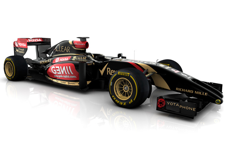 So soll der neue Lotus E22 aussehen