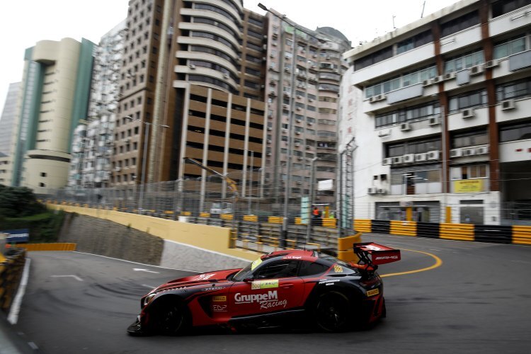 Rang zwei in Macau ging an den Mercedes-AMG GT3 von Maro Engel