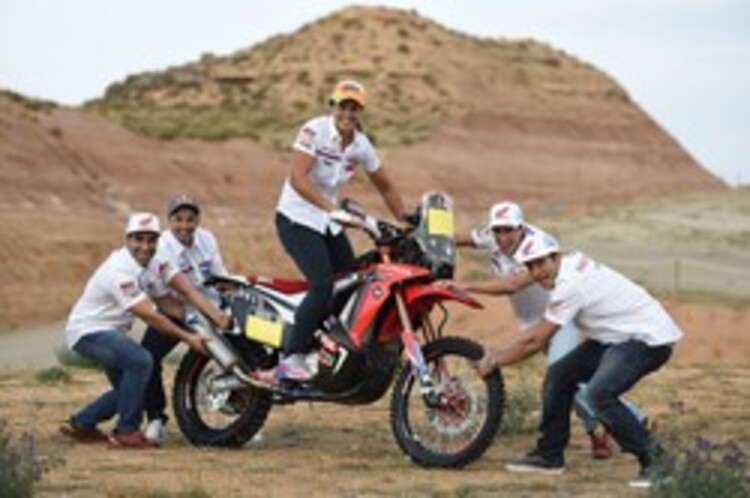 Das Honda-Aufgebot für die Dakar 2015