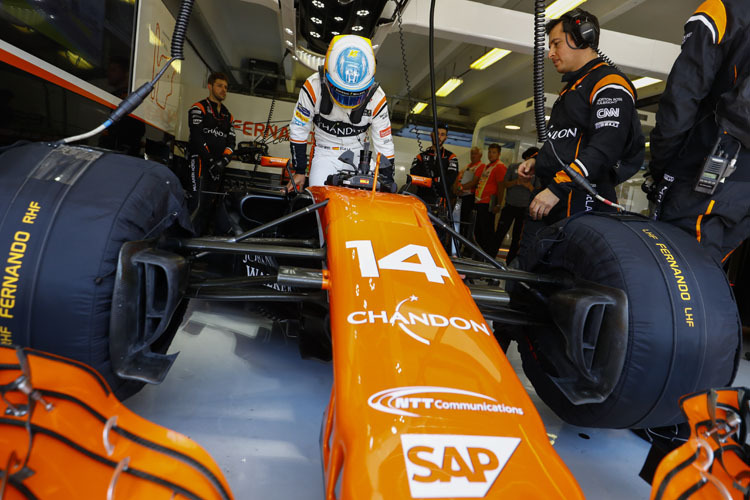 Fernando Alonso weiss, dass sein McLaren-Honda-Team in Belgien eine schwierige Aufgabe meistern muss