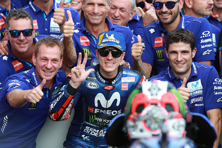 Maverick Vinales fuhr nach Assen erneut aufs Podium