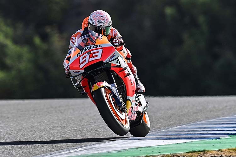 Marc Márquez im Juli beim Jerez-GP