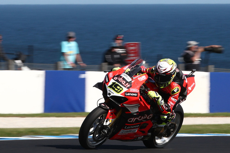 Alvaro Bautista auf Phillip Island