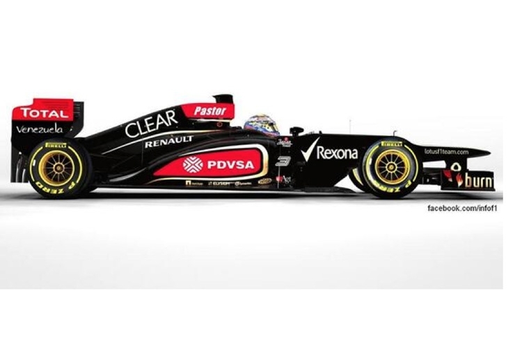 Maldonado im Lotus: Im Netz kursierte schon, wie das ungefähr aussehen könnte
